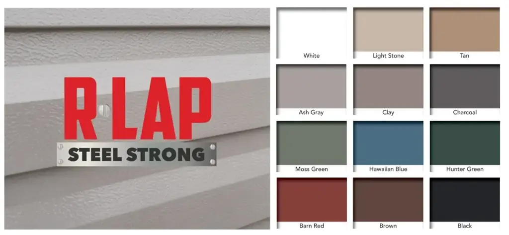 South Lake Sheds Building Colors