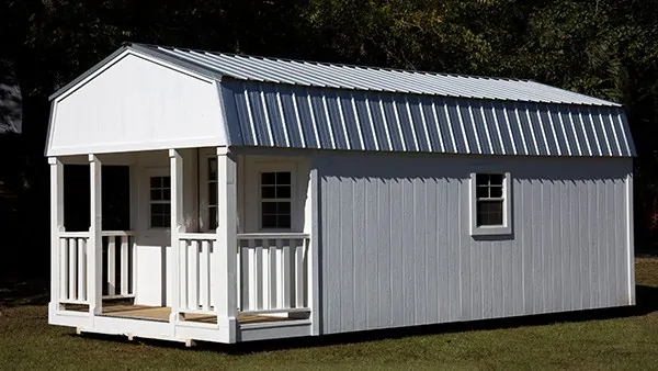Gambrel Cabin Shed